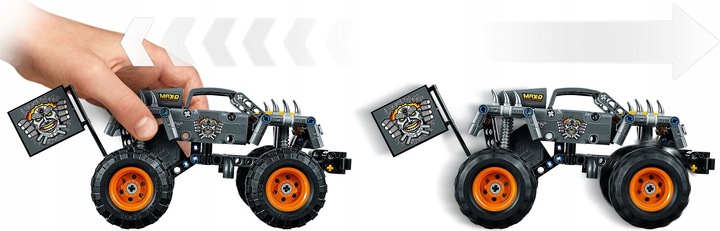 LEGO TECHNIC 42119 MONSTER TRACK Jam Max-D 2w1