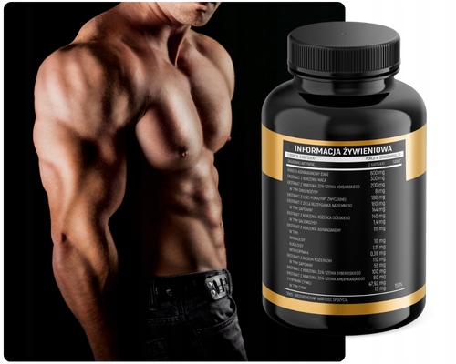 TESTOSTERON Tabletki BOOSTER TESTOSTERONU Pożądanie Libido | INSPORT