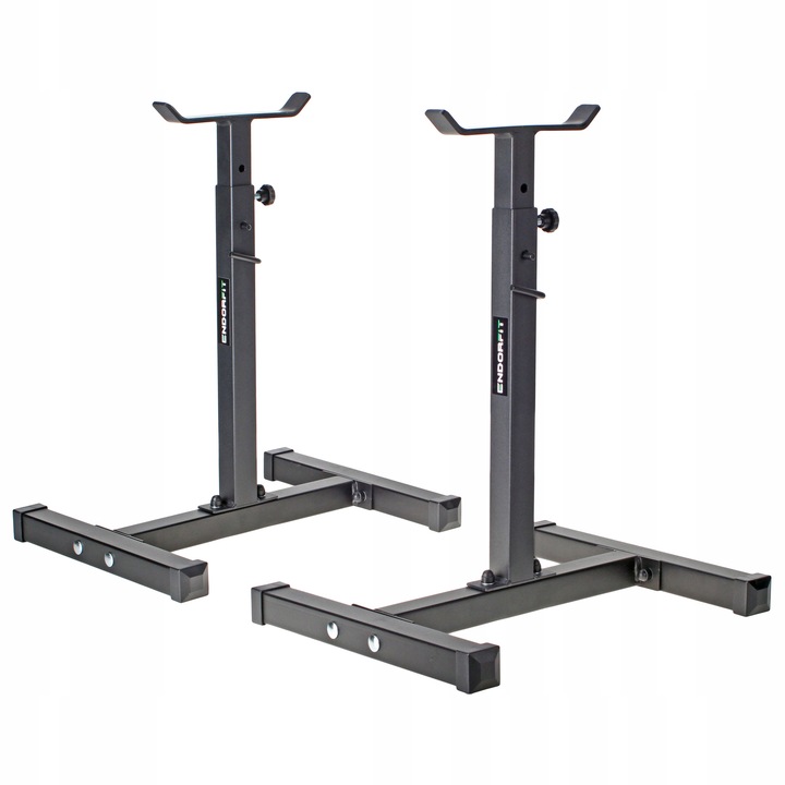 Regulowane stojaki asekuracyjne pod sztangę S007