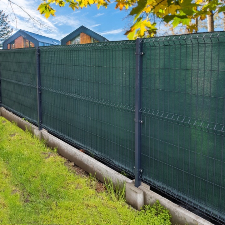 SIATKA CIENIUJĄCA 62% MATA OSŁONOWA MASKUJĄCA NA PŁOT OGRODZENIE 1,5x25m UV