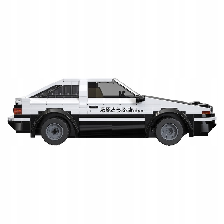 KLOCKI KONSTRUKCYJNE CADA BIAŁE ZDALNIE STEROWANY TOYOTA AE86 INITIAL-D RC