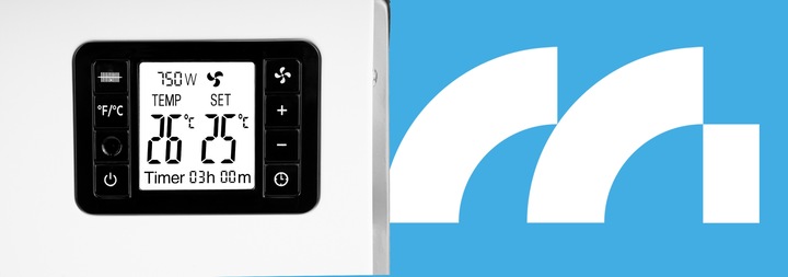 GRZEJNIK ELEKTRYCZNY KONWEKTOROWY TIMER TERMOSTAT PILOT MOCNY 2000W TURBO