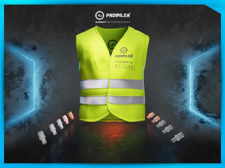 Alkomat PROMILER AL 8000 PLUS + 12 miesięcy kalibracji + ustniki