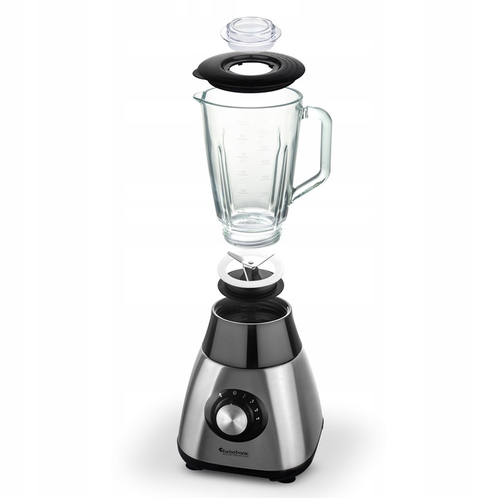BLENDER KIELICHOWY SZKLANY DO KOKTAJLI TURBO GO MAX 1200W KRUSZY LÓD