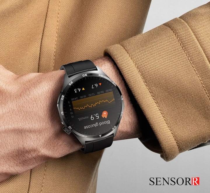 ZEGAREK MĘSKI SMARTWATCH ROZMOWY EKG POMIAR CUKRU CIŚNIENIE TEMPERATURA PL