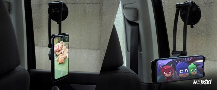 UCHWYT NA TELEFON TABLET DO SAMOCHODU SZYBA KOKPIT