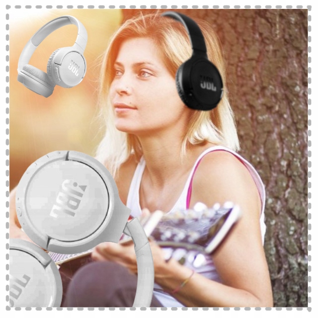 JBL TUNE 520BT BIAŁE SŁUCHAWKI BLUETOOTH PURE BASS 57H GRATIS
