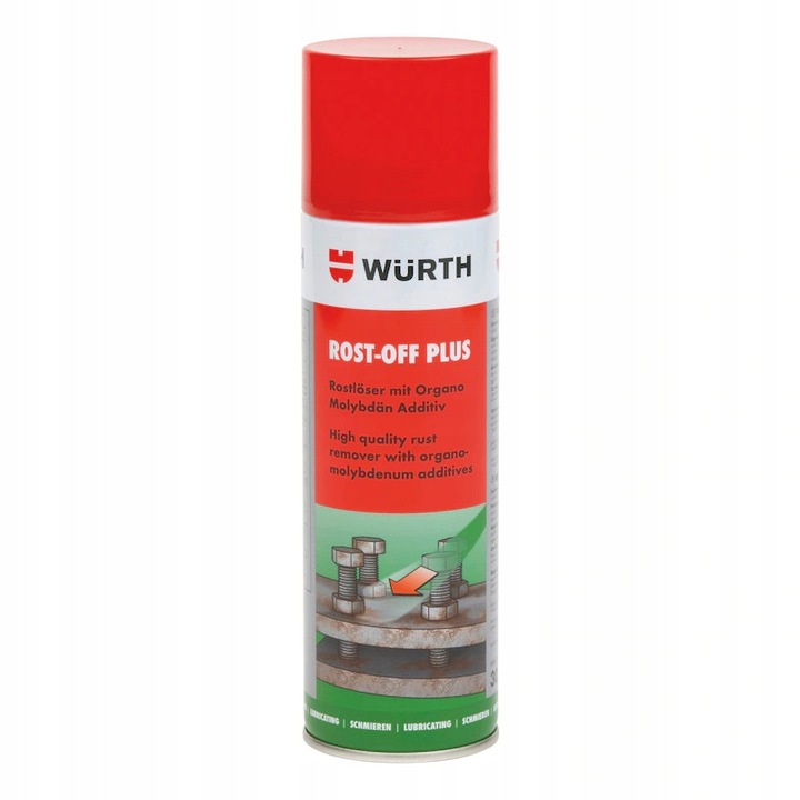 WURTH Odrdzewiacz ROST-OFF PLUS 400ml SMAR OMC2 Efekt Smarowania Zestaw2szt