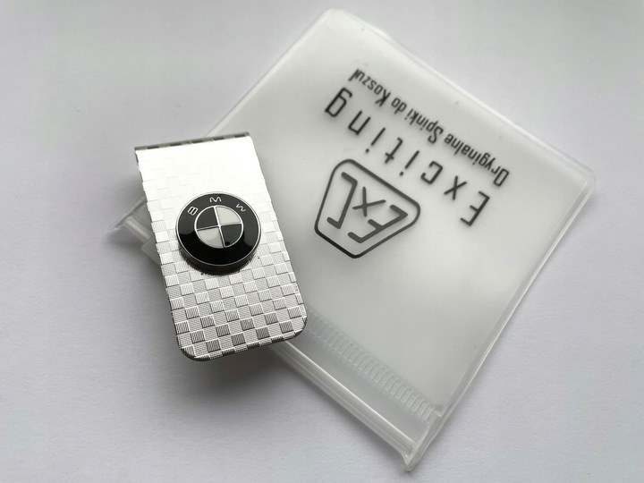 Spinki do koszuli EXC emblemat BMW w pudełku prezent