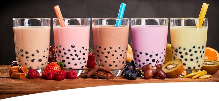 Molecula - KULKI do BUBBLE TEA - 2kg - MOLEKULARNY KAWIOR - TRUSKAWKA