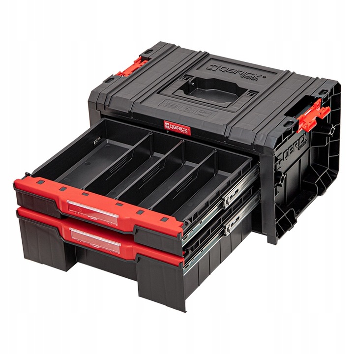 QBRICK ONE DRAWER 2 TOOLBOX 2.0 SKRZYNKA NARZĘDZIOWA Z SZUFLADAMI