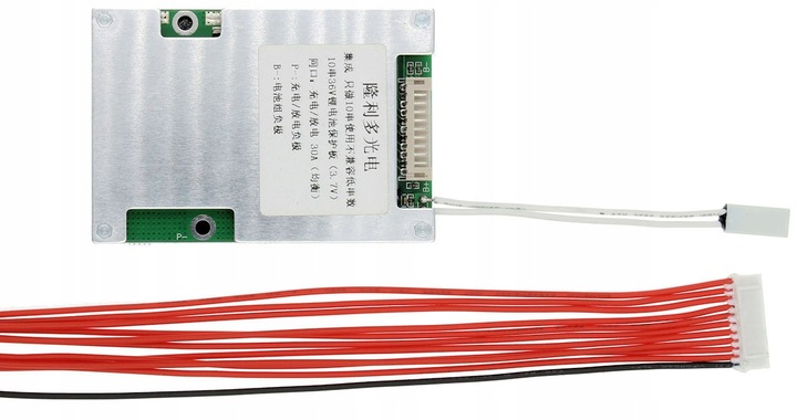 Moduł BMS 10s 30A Li-ion 18650 36V 42V Ładowarka