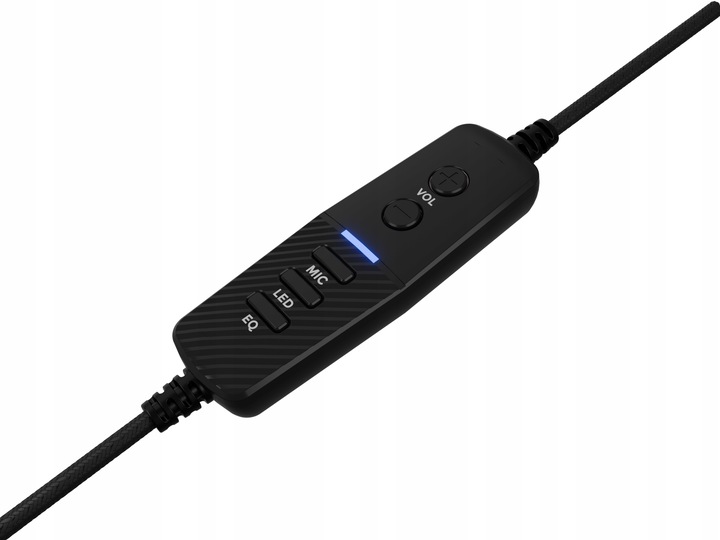 Słuchawki 7.1 GENESIS Neon 764 RGB z Mikrofonem PC/PS4/PS5/Android Czarne