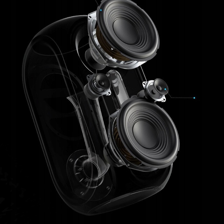 Głośnik przenośny Anker Rave+ czarny 160 W