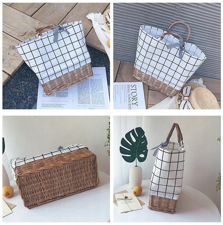 EKOLOGICZNA TORBA, KOSZYK NA ZAKUPY PIKNIK POJEMNA