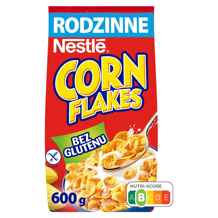 Nestle Corn Flakes Płatki kukurydziane 6x 600g