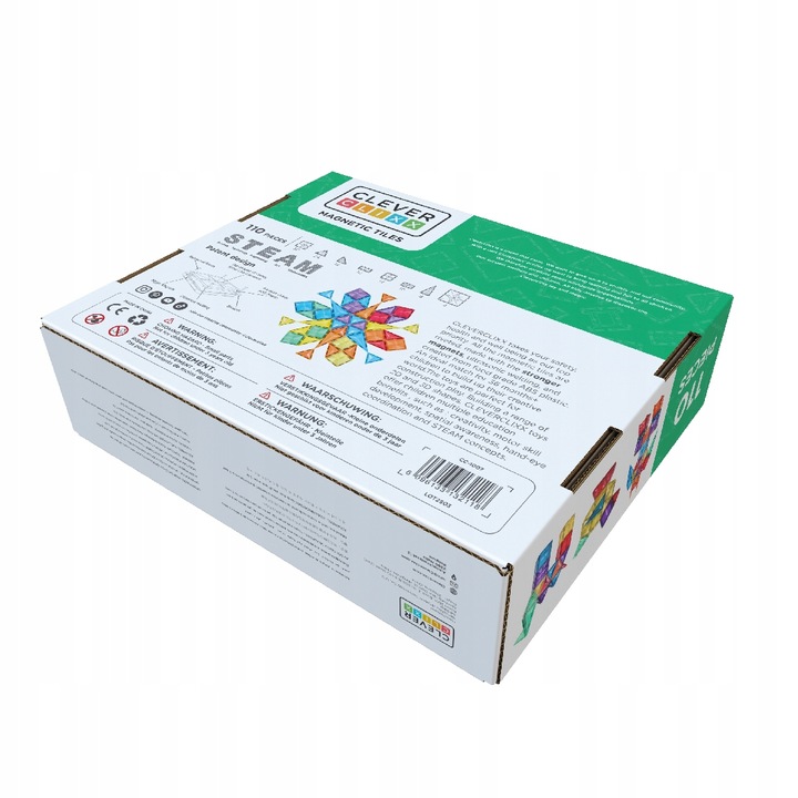 Klocki magnetyczne Inventive Pack Intense 110 Cleverclixx zestaw startowy