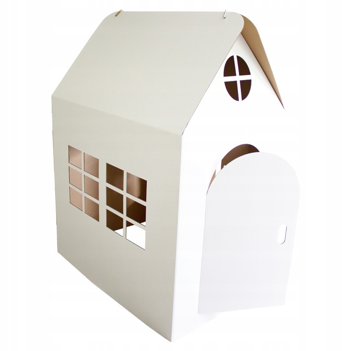 Domek dla dzieci z tektury