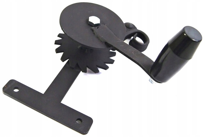 Kołowrotek do grilla kuty na linkę lub łańcuch