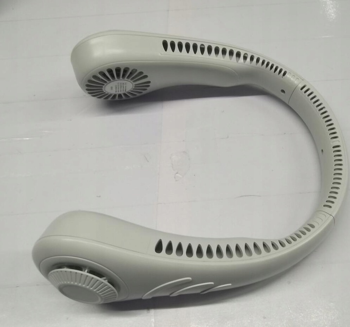 PRZENOŚNY WENTYLATOR NA SZYJĘ MINI BEZŁOPATKOWY CHŁODZIARKA AKUMULATOROWY