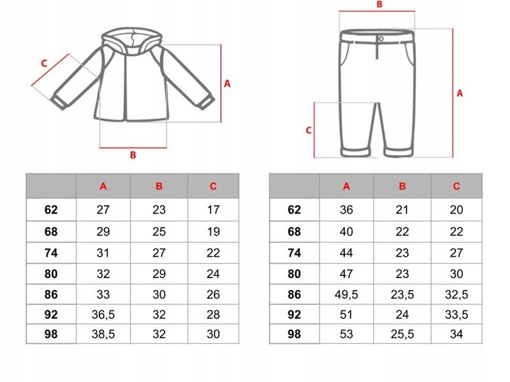 KOMPLET DRESOWY niemowlęcy dresik bluza spodnie 80