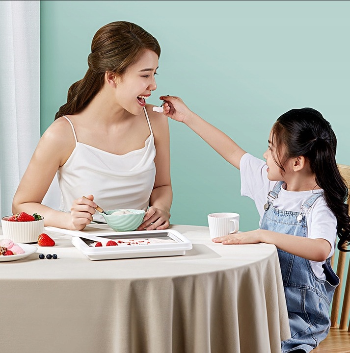 MASZYNA DO LODÓW TAJSKICH MASZYNKA DO ROBIENIA LODÓW LODY TAJSKIE ICE CREAM