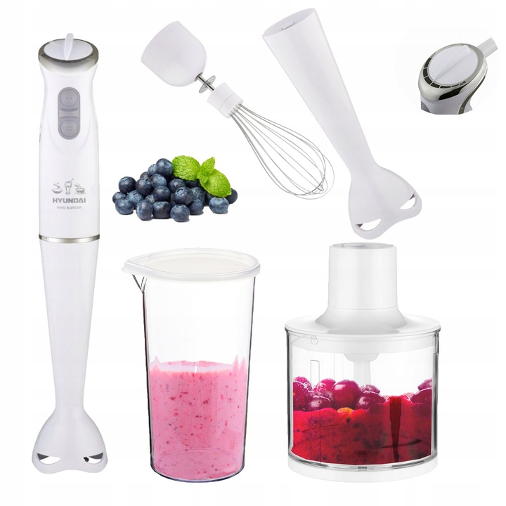 BLENDER RĘCZNY WIELOFUNKCYJNY MIKSER ROBOT HYUNDAI