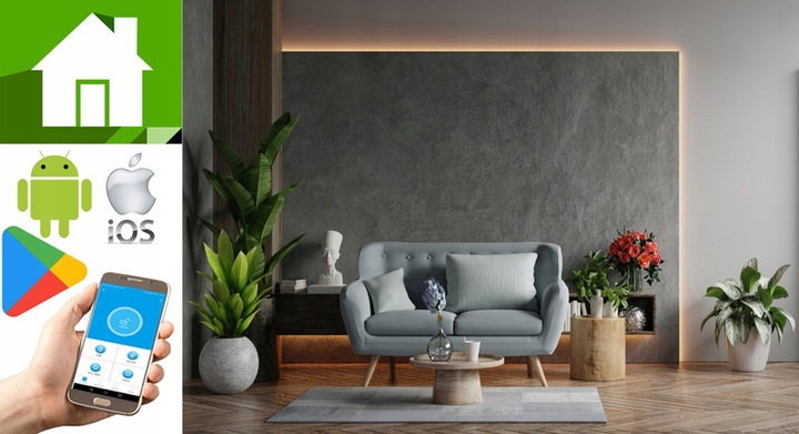 PRZEWODOWY ALARM LCD GSM WIFI TUYA SENIOR GUARD 1 1PIR