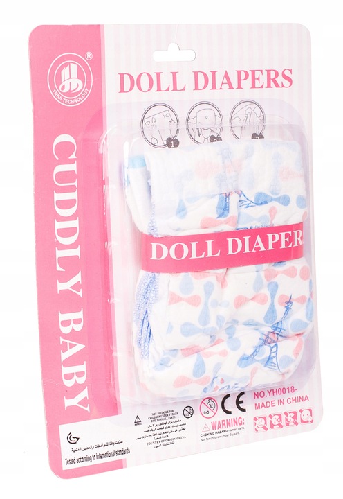 LALKA BOBAS MÓWI PL + smoczek butelki pampersy