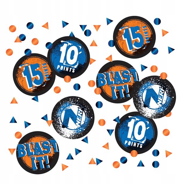 X-SHOT KARABIN CRUSHER MINIGUN + KONFETTI NERF