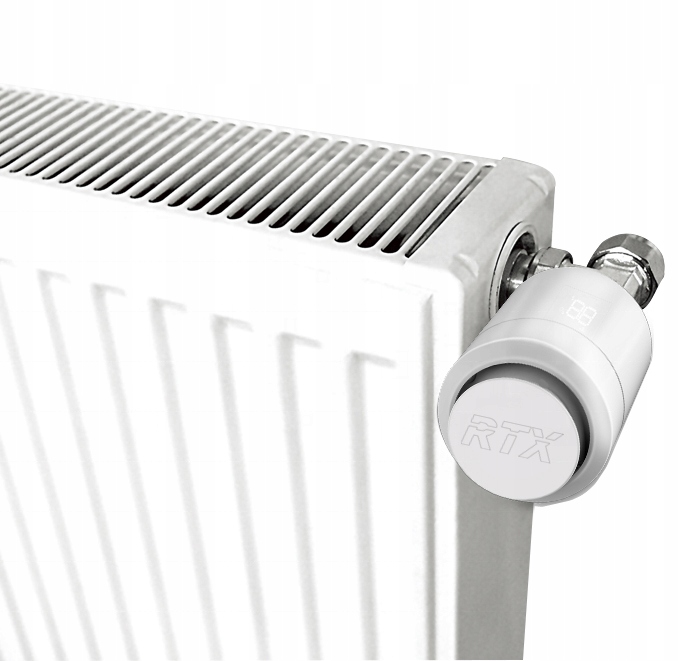 4x Głowica RTX Termostat + Bramka Zigbee WiFi Tuya SET