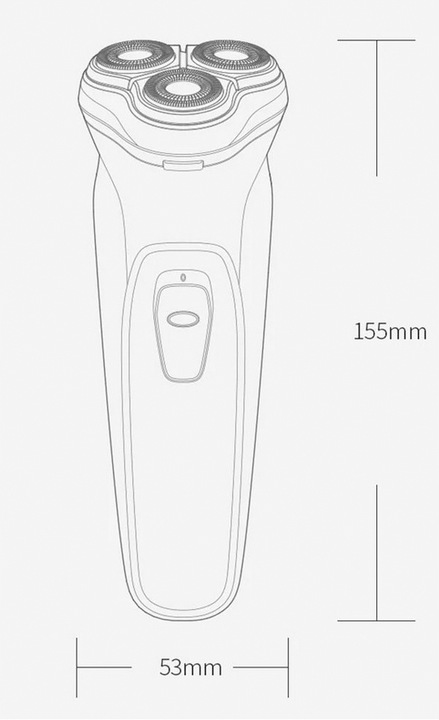 GOLARKA MĘSKA ELEKTRYCZNA ENCHEN DO GOLENIA TRYMER