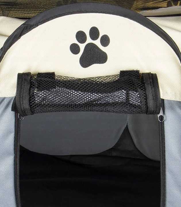 DUŻY SKŁADANY KOJEC ZAGRODA LEGOWISKO KLATKA DLA PSA KOTA SZCZENIĄT 125 XXL