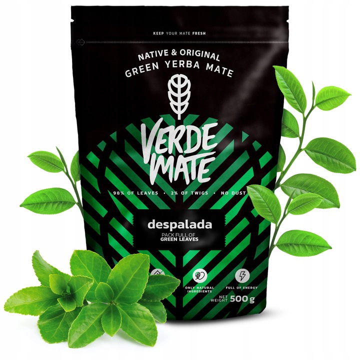 Yerba Verde Mate Green DESPALADA 500g Sin Palo