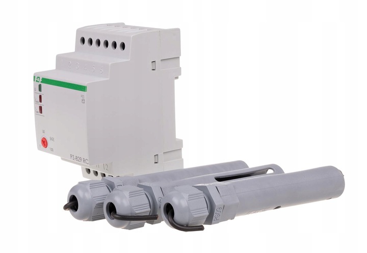 Przekaźnik poziomu cieczy 3 sondy 16A F&F PZ-829RC