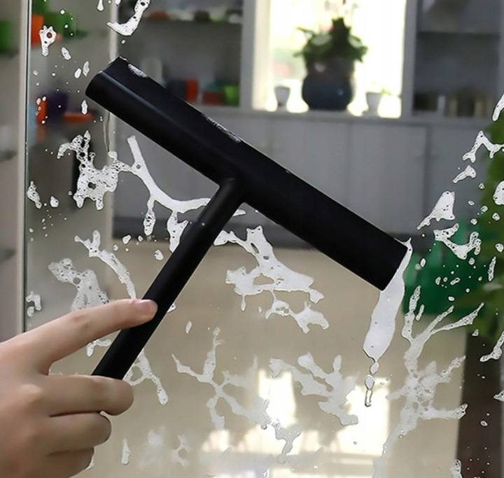 ŚCIĄGACZKA DO KABINY PRYSZNICOWEJ SZYB Z HAKIEM