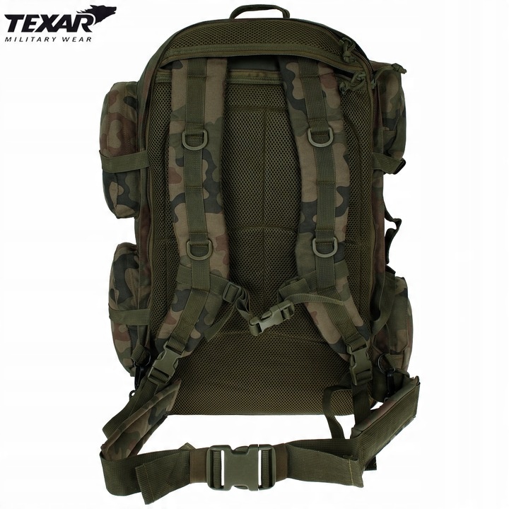 Plecak Turystyczny Taktyczny Wojskowy Duży GRIZZLY TEXAR 65L MOLLE wz.93