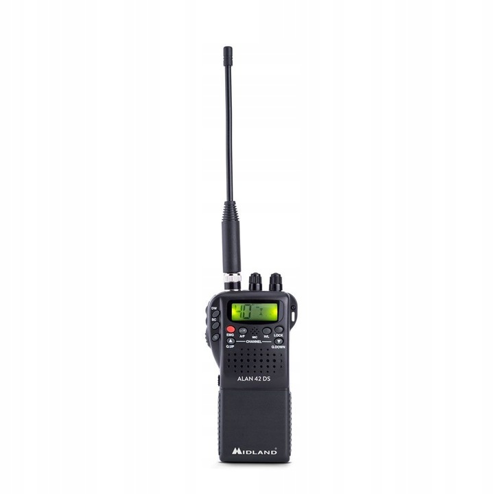 ALAN 42 DS CB RADIO RĘCZNE ADAPTER RĘCZNIAK X7H