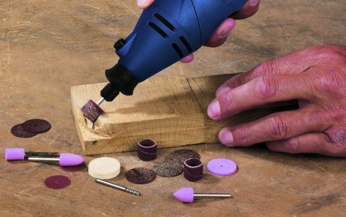 MINI SZLIFIERKA MULTISZLIFIERKA + AKCESORIA FERM