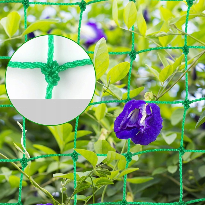 SIATKA DO UPRAWY ROŚLIN OGRODOWYCH, DO OWOCÓW, WARZYW, 2 SZT 1,8M x2,7M