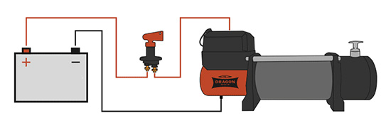 HEBEL PRĄDOWY ODŁĄCZNIK MASY WYŁĄCZNIK PRĄDU