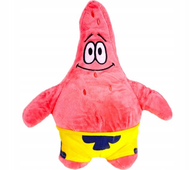 Spongebob Patryk Rozgwiazda Maskotka Pluszowa Duża Zabawka 33 cm