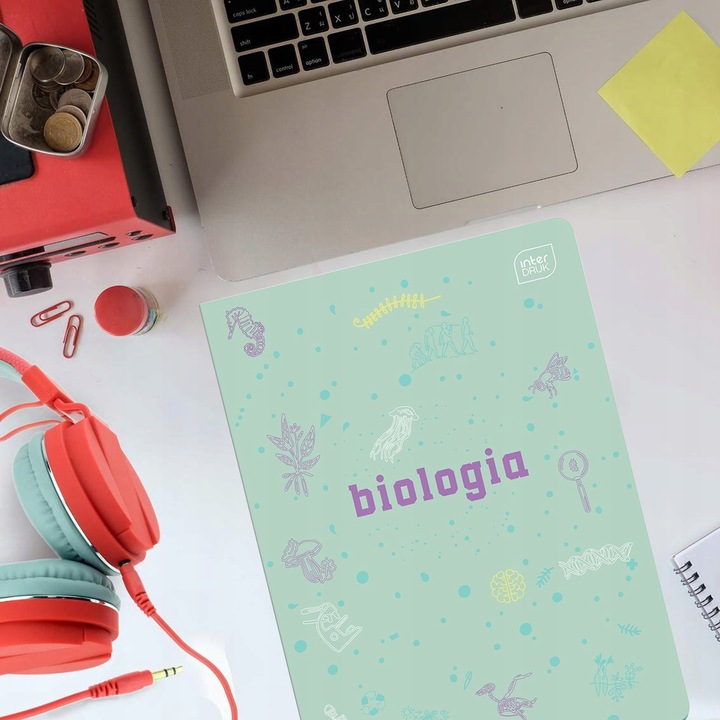 ZESTAW 10 ZESZYTÓW TEMATYCZNYCH PRZEDMIOTOWYCH ZE ŚCIĄGĄ 60k A5 INTERDRUK