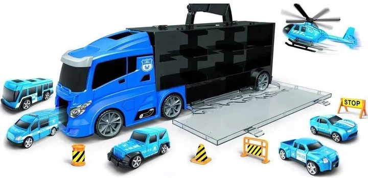 DUŻY TRANSPORTER DLA RESORAKÓW AUTKA POLICYJNE TIR Wyrzutnia Ciężarówka