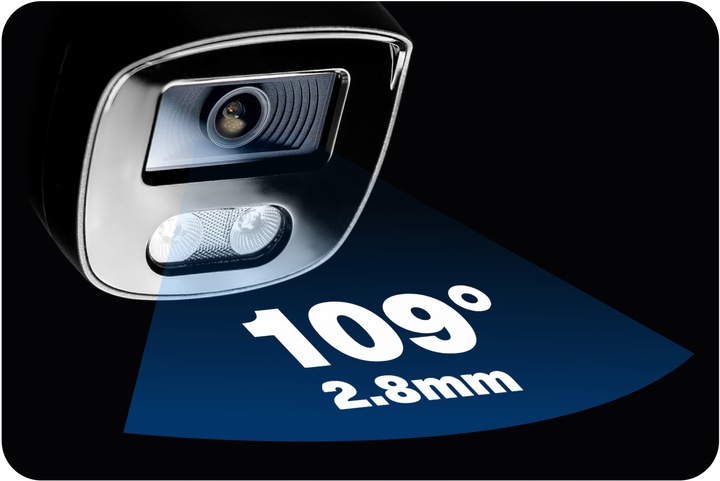 Kamera Zewnętrzna IP PoE 5MPx 30m IR, 2.8mm, AUDIO , DETEKCJA IP67 SZARA