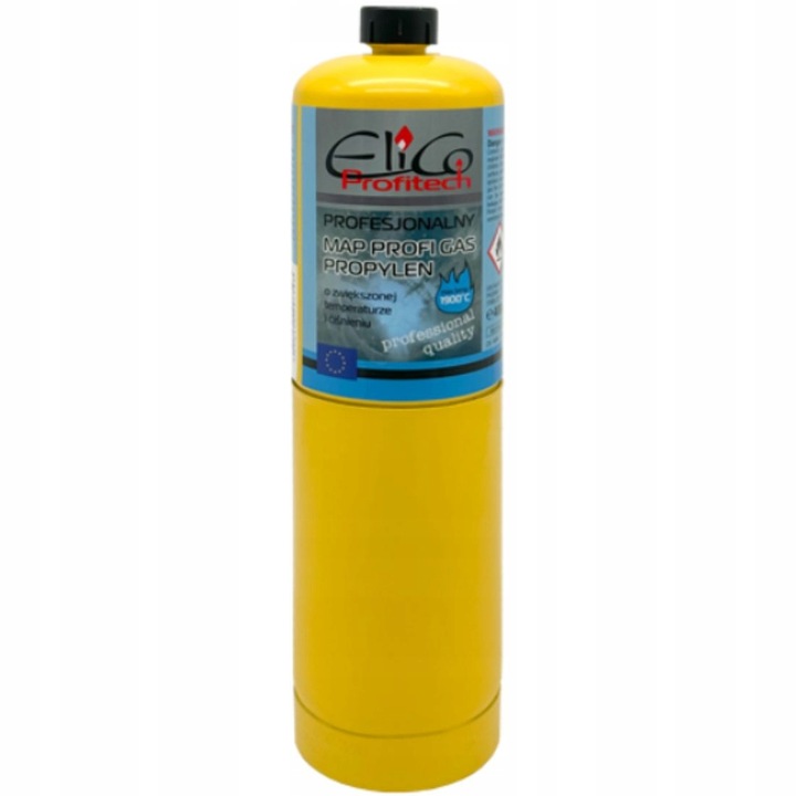 KARTUSZ GAZOWY MAP NABÓJ BUTLA PROPYLEN DO PALNIKA ZASOBNIK 400G ELICO
