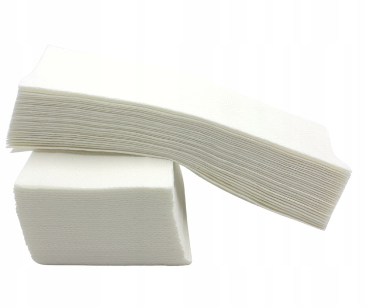 BIAŁE RĘCZNIKI PAPIEROWE SKŁADANE 100% CELULOZA