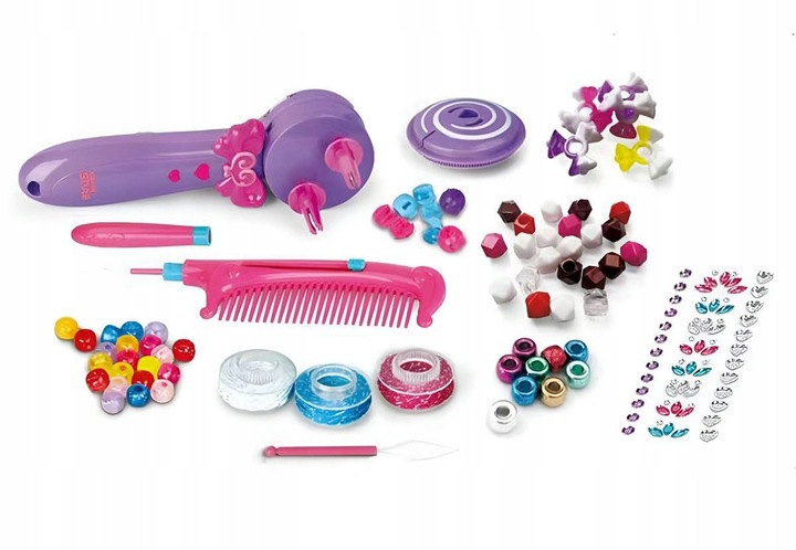 Zaplatarka do włosów zaplatacz studio fryzjerskie maszynka do warkoczyków