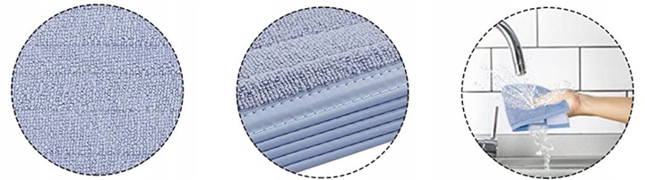 10x MOP SCIERKA MIKROFIBRA DO ROBOROCK S7