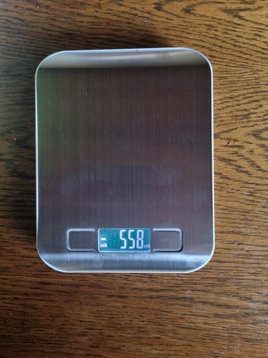 ELEKTRONICZNA PRECYZYJNA WAGA KUCHENNA DO 10KG SREBRNA LCD +BATERIE GRATIS